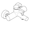 Змішувач для ванни Hansgrohe Zesis S хром (74420000)- Фото 3