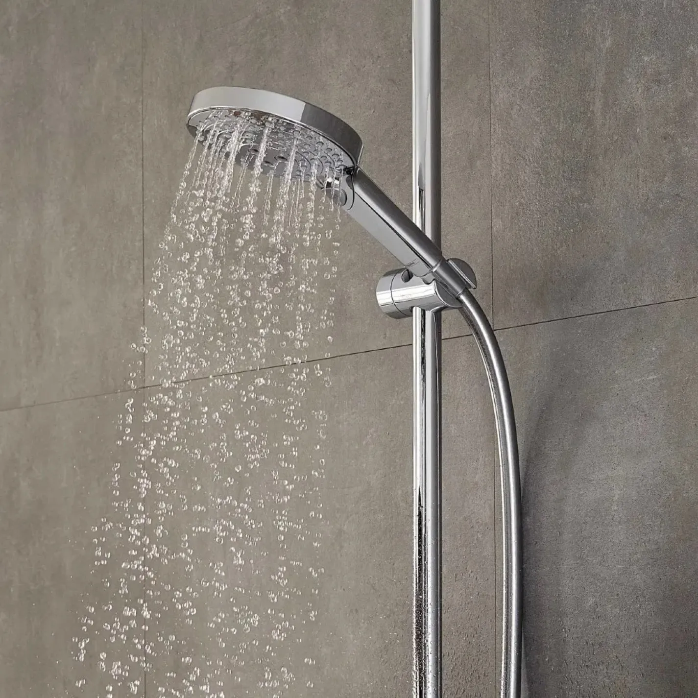 Душова система Hansgrohe Raindance Select S 240 Showerpipe з термостатом хром (27115000) - Фото 1