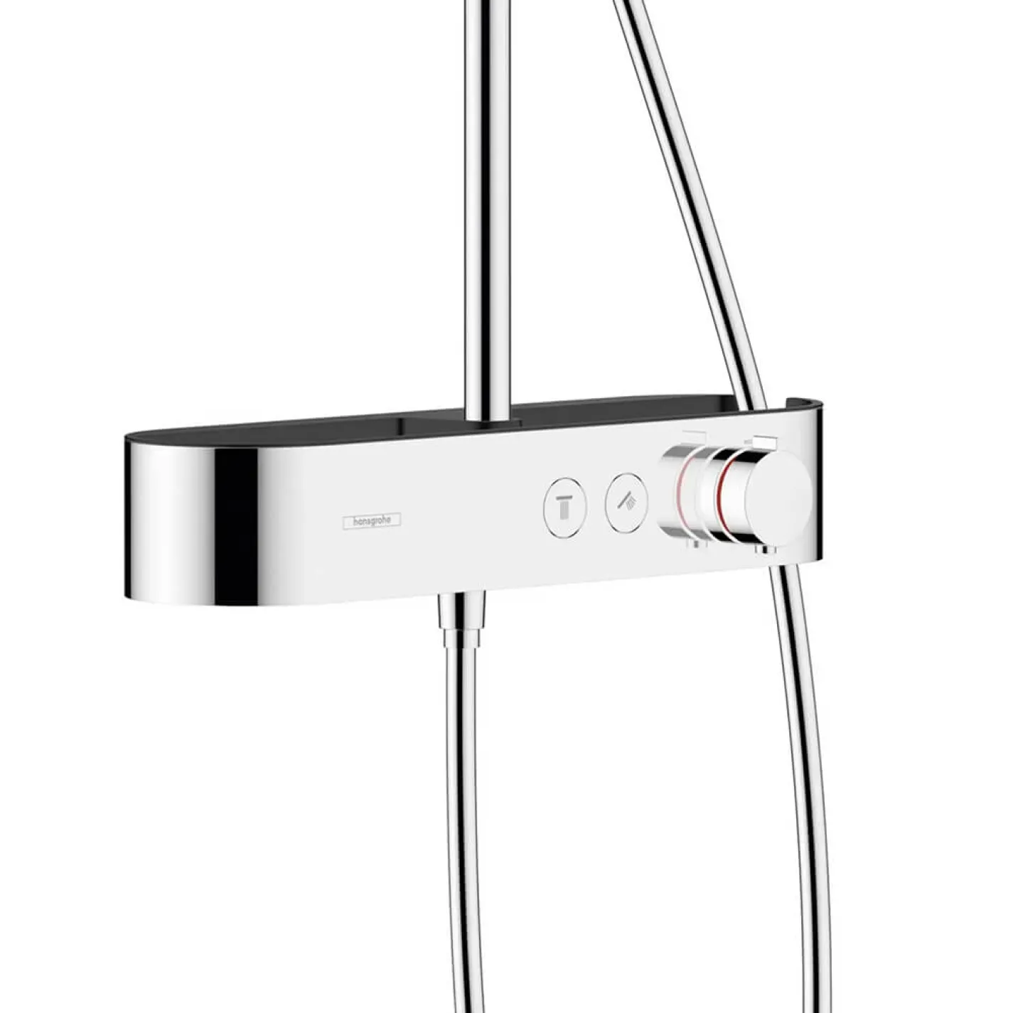 Душевая система Hansgrohe Pulsify S Showerpipe 260 1jet 400 EcoSmart, Chrome (24221000) - Фото 3