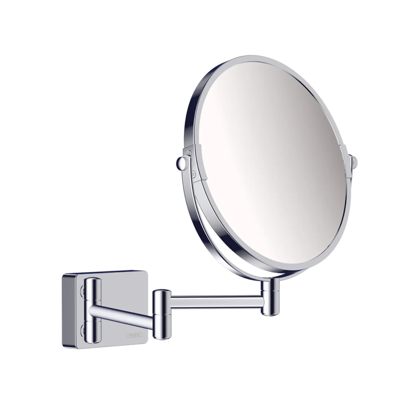 Зеркало для бритья Hansgrohe AddStoris хром (41791000) - Фото 2