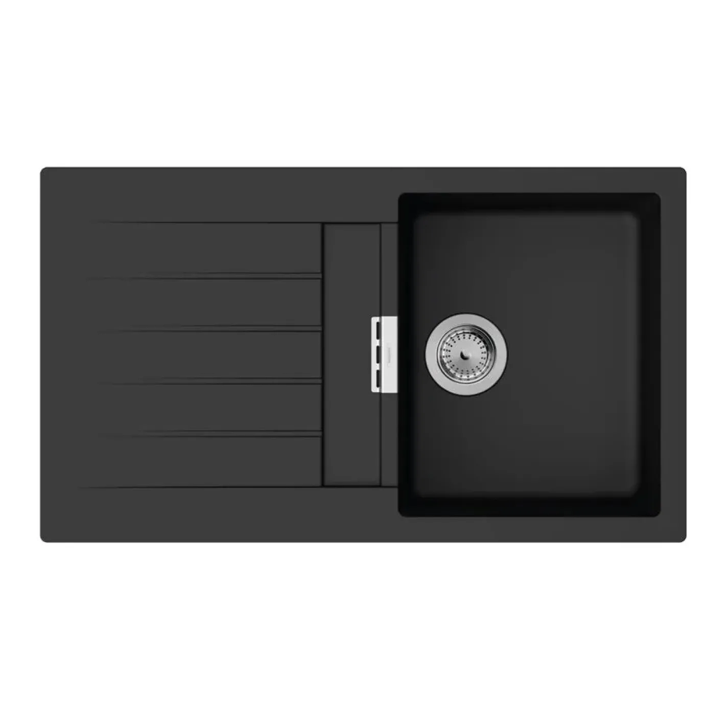 Мойка для кухни Hansgrohe S52 S520-F345 со смесителем Zesis M33 черный графит-черный матовый (43356670) - Фото 1