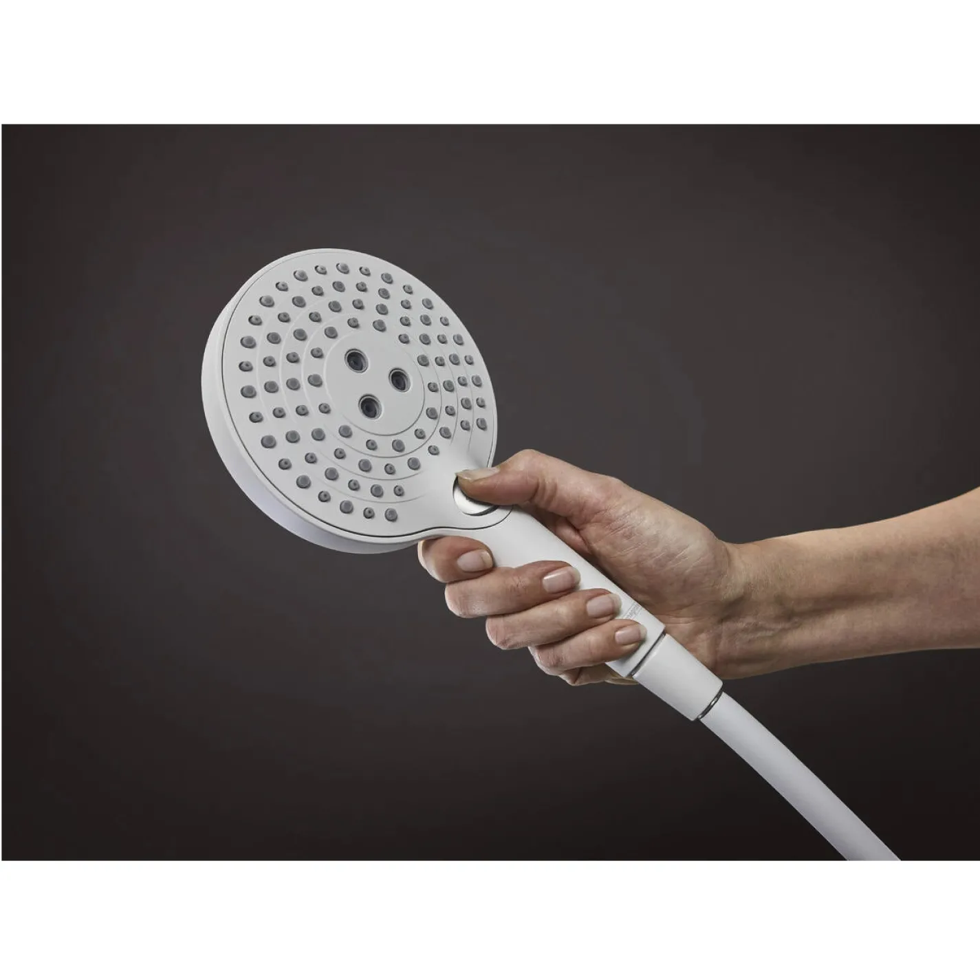 Ручной душ Hansgrohe Raindance Select S PowderRain 120 белый матовый (26014700) - Фото 2