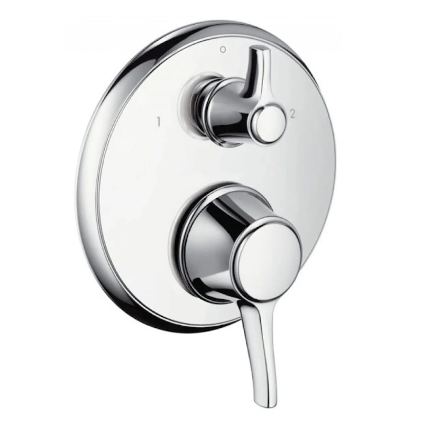 Термостат для душу Hansgrohe Ecostat Classic з IBOX universal прихованою частиною хром (15753000+01800180) - Фото 1