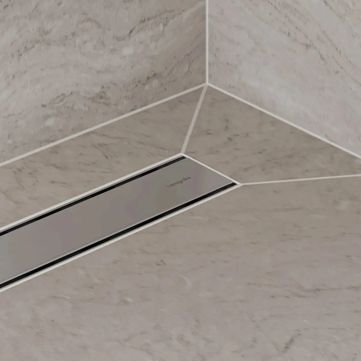 Трап для душа Hansgrohe RainDrain Allround 1200 мм сталь (56190800) - Фото 3