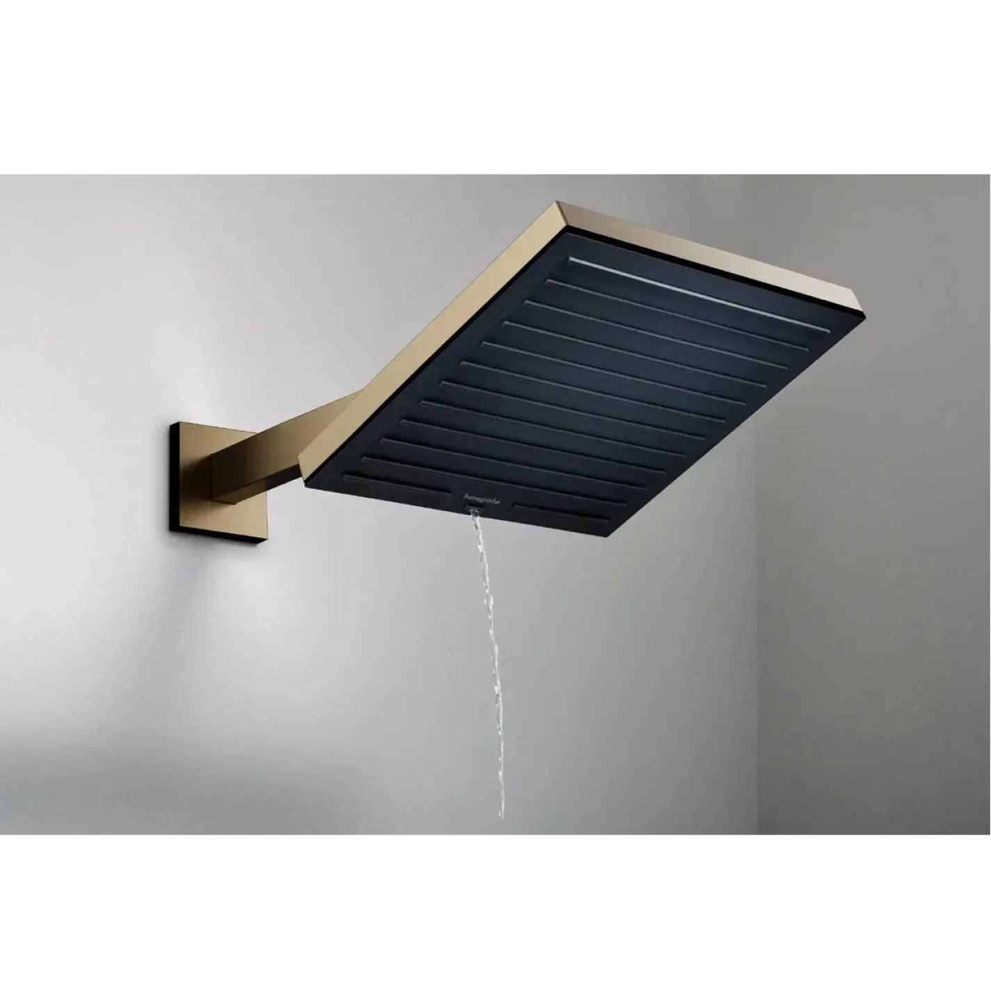 Держатель верхнего душа Hansgrohe Pulsify E 39 см шлифованная бронза (24337140) - Фото 3