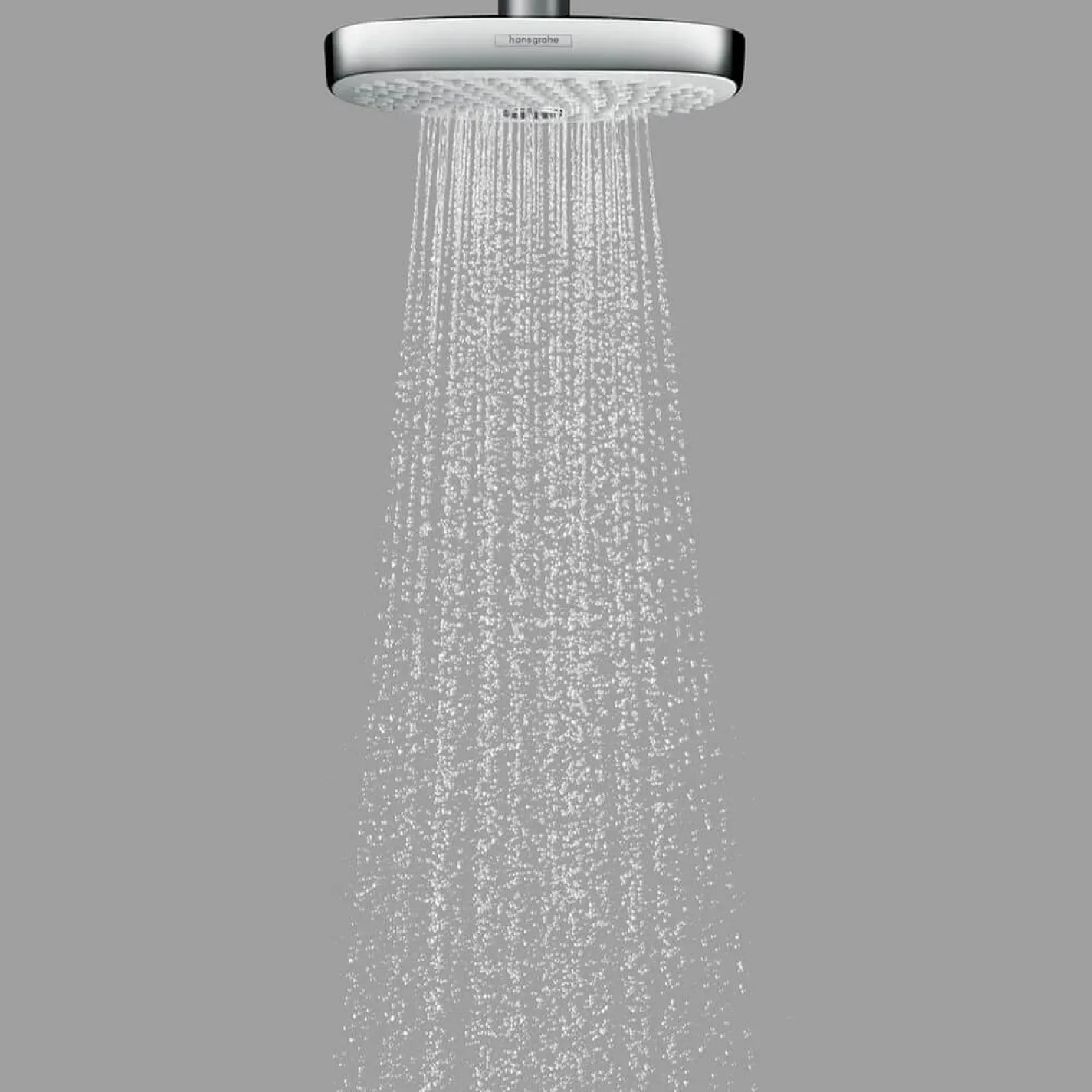 Верхній душ Hansgrohe RAINDANCE Select E 300 білий хром (27385400) - Фото 1