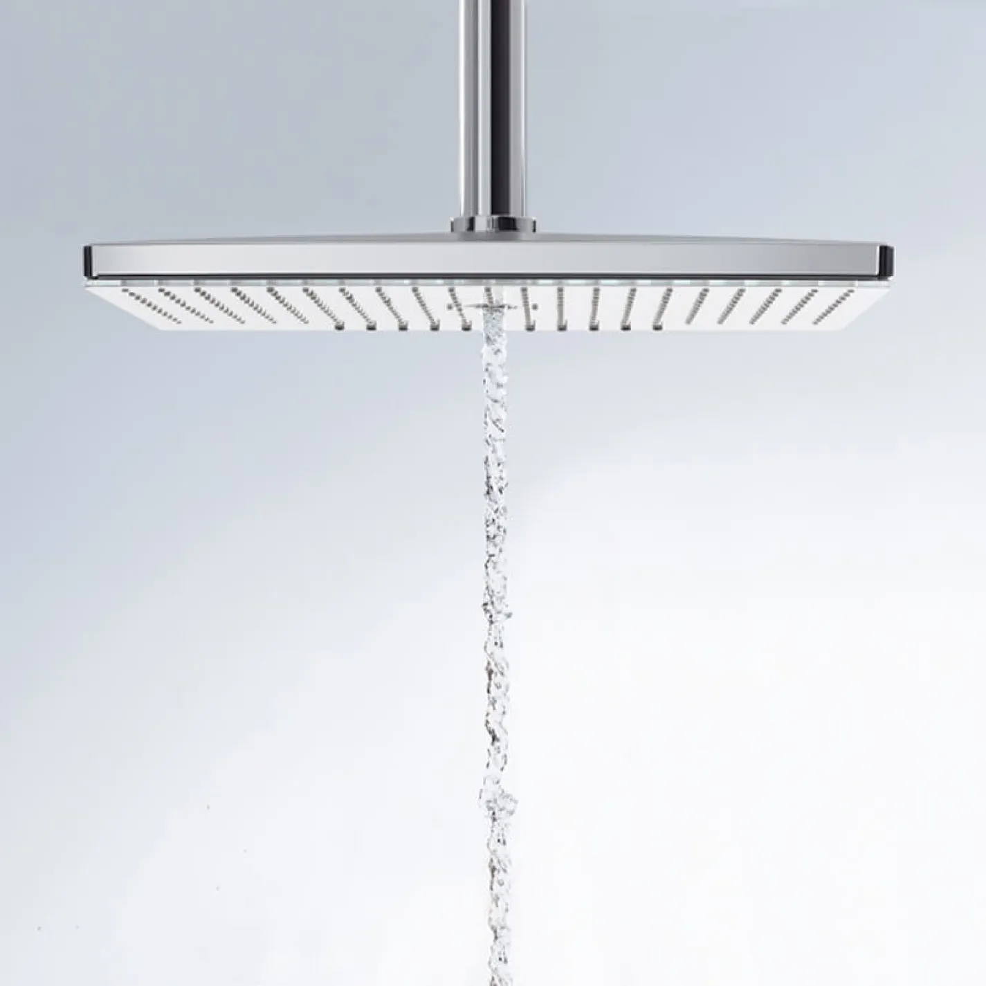 Верхний душ Hansgrohe Rainmaker Select 466х300 3jet White/Chrome (24007400) - Фото 1