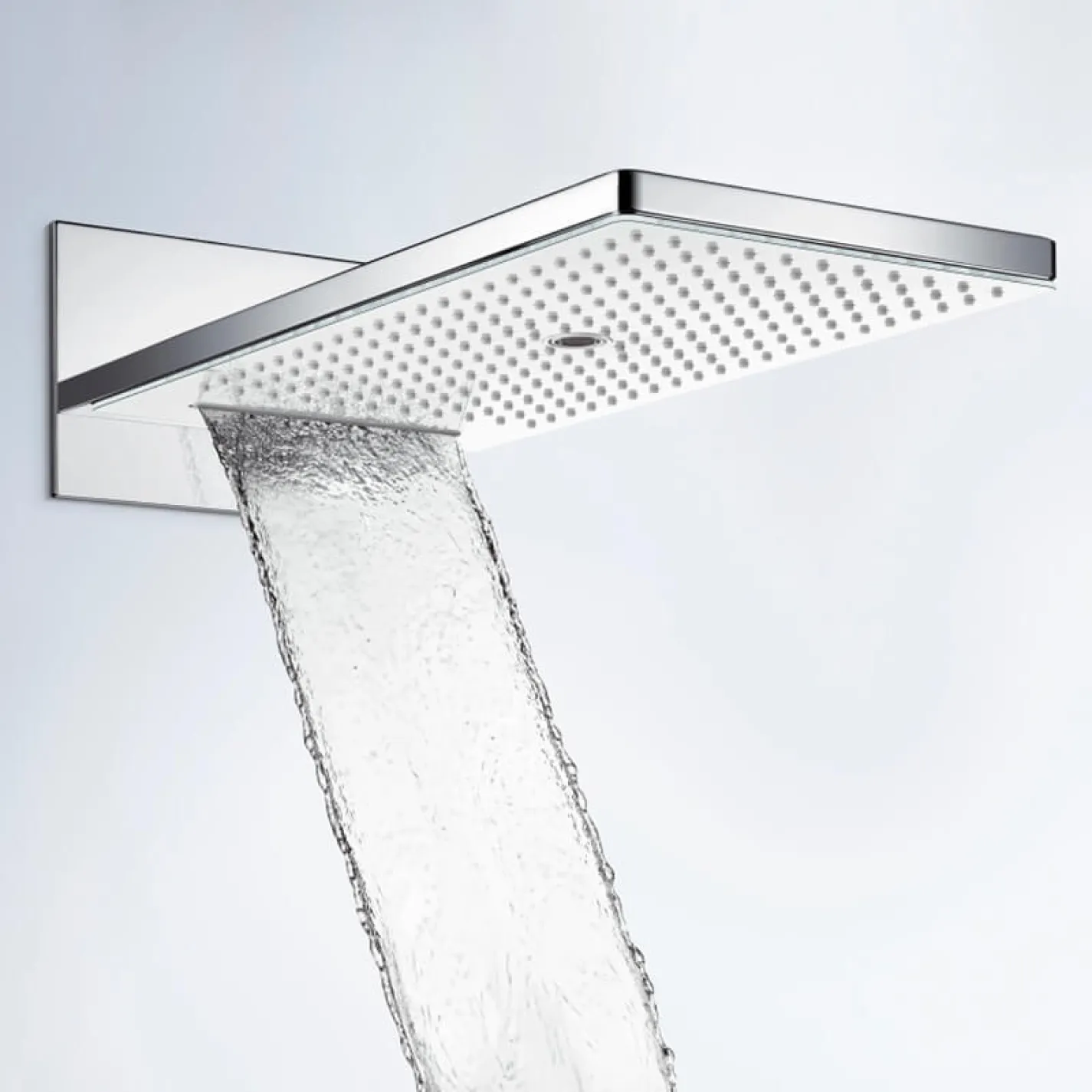 Верхній душ Hansgrohe Rainmaker Select 580 3jet White/Chrome (24001400) - Фото 2