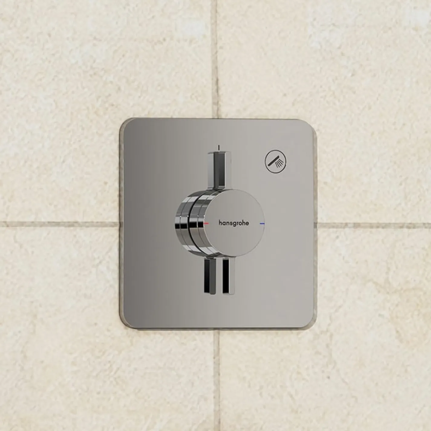 Змішувач для душу Hansgrohe DuoTurn Q на 1 функцію хром (75614000) - Фото 1
