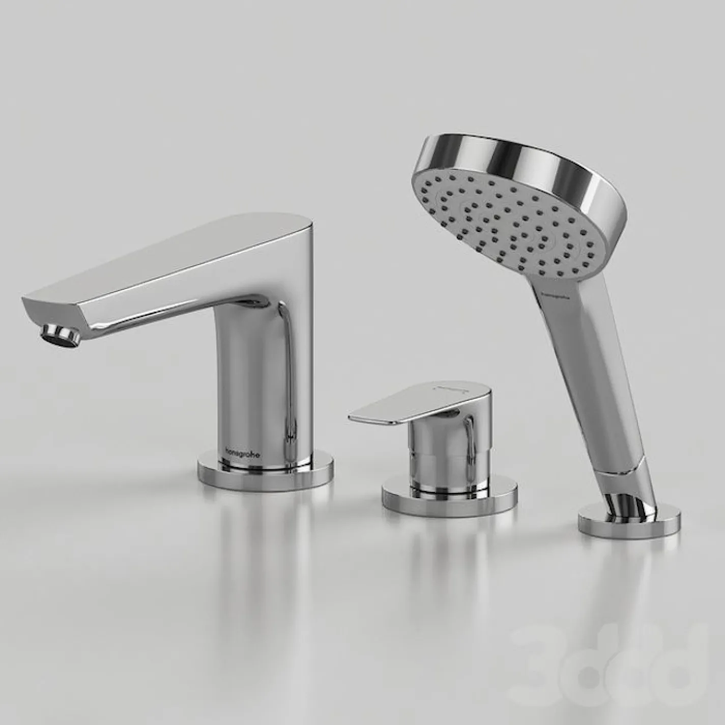 Змішувач Hansgrohe Talis E на борт ванни хром (71731000) - Фото 1
