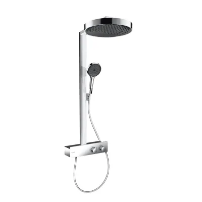 Душова система Hansgrohe Rainfinity Showerpipe 360 1jet з термостатом ShowerTablet 350, Chrome (26853000)
