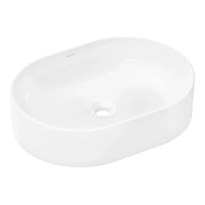 Раковина накладна на стільницю Hansgrohe Xuniva U SmartClean 55х40 см білий (61073450)