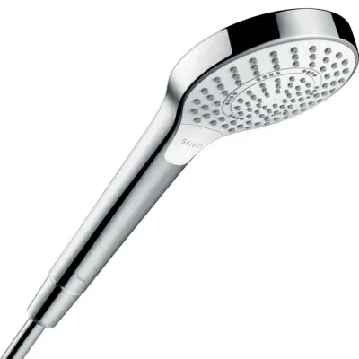 Ручной душ Hansgrohe Croma Select S 110 Multi EcoSmart хром/белый (26801400)