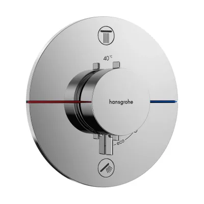 Термостат Hansgrohe ShowerSelect Comfort S на 2 функции, хром (15554000)