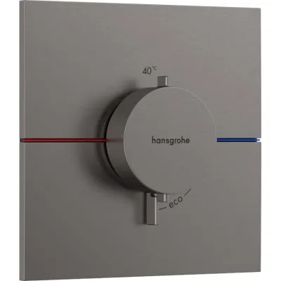 Термостат скрытого монтажа Hansgrohe ShowerSelect Comfort E HighFlow Brushed Black Chrome (15574340)