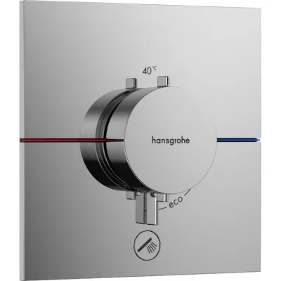 Термостат скрытого монтажа Hansgrohe ShowerSelect Comfort E HighFlow Chrome (15575000)