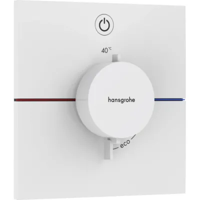 Термостат скрытого монтажа Hansgrohe ShowerSelect Comfort E Matt White (15571700)