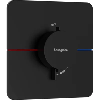 Термостат скрытого монтажа Hansgrohe ShowerSelect Comfort Q HighFlow Matt Black (15588670)