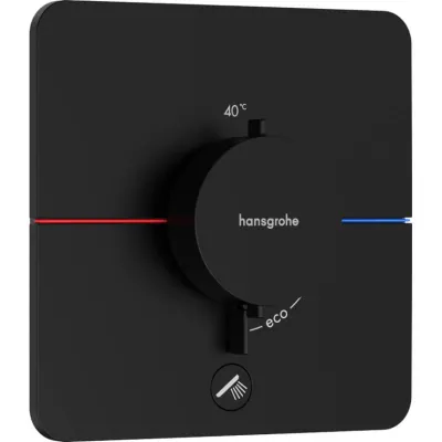 Термостат прихованого монтажу Hansgrohe ShowerSelect Comfort Q HighFlow Matt Black (15589670)