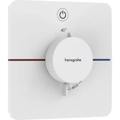 Термостат прихованого монтажу Hansgrohe ShowerSelect Comfort Q на 1 функцію Matt White (15581700)