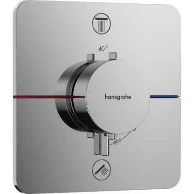 Термостат прихованого монтажу Hansgrohe ShowerSelect Comfort Q на 2 функції Chrome (15583000)