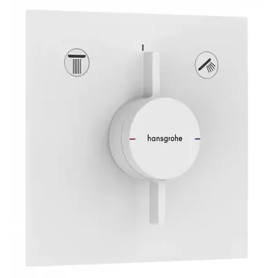 Смеситель для душа Hansgrohe DuoTurn E белый матовый (75417700)