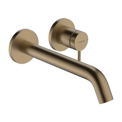 Змішувач для умивальника Hansgrohe Tecturis S 225 Brushed Bronze (73351140)