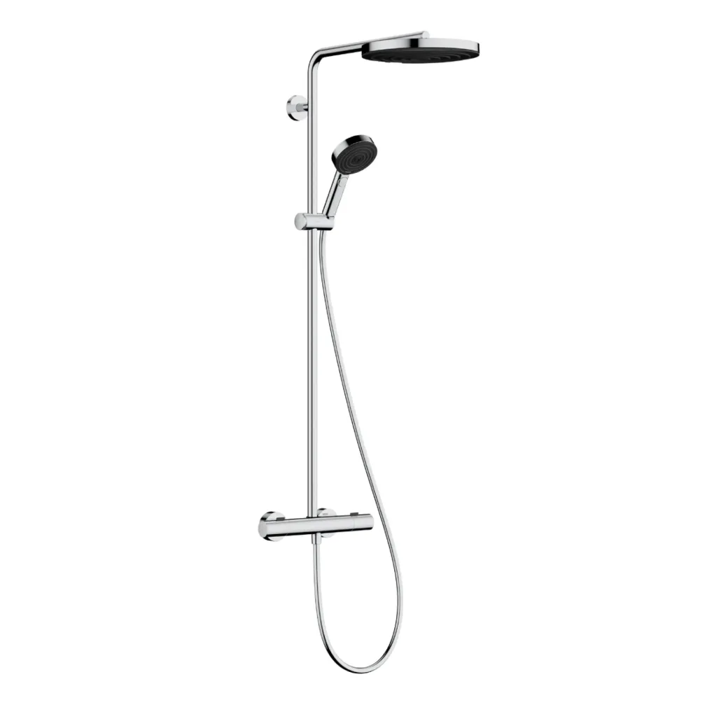Душова система Hansgrohe Pulsify S Puro Showerpipe EcoSmart 260 1jet з термостатом хром (24237000)- Фото 1