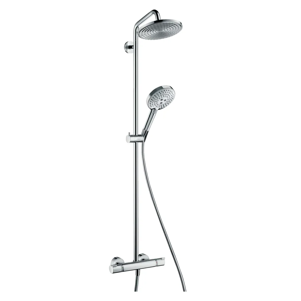Душова система Hansgrohe Raindance Select S 240 Showerpipe з термостатом хром (27115000)- Фото 1