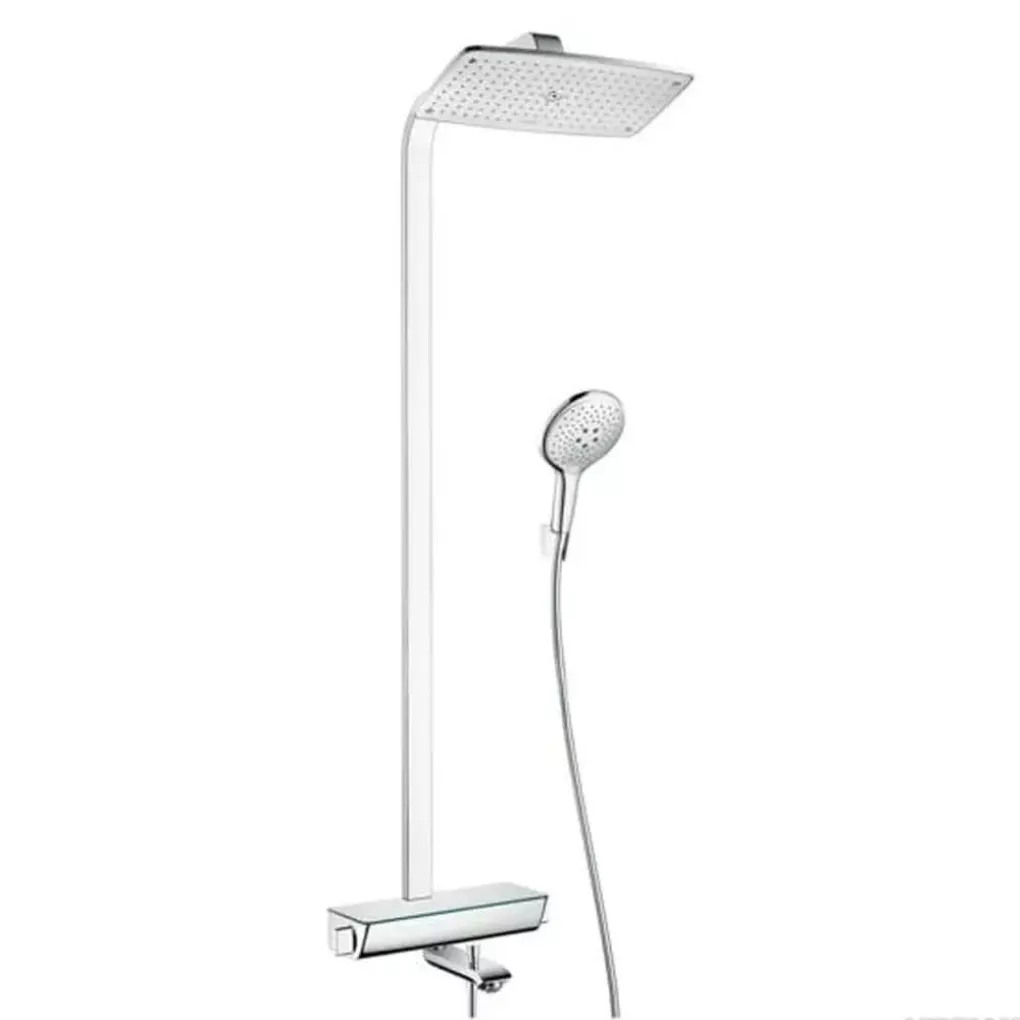 Душевая система Hansgrohe Raindance Select E 360 с термостатом White/Chrome (27113400)- Фото 1