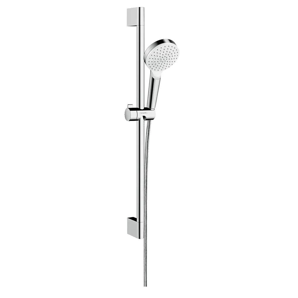 Душевой набор Hansgrohe Crometta 1jet Green 65 см белый/хром (26554400)- Фото 1
