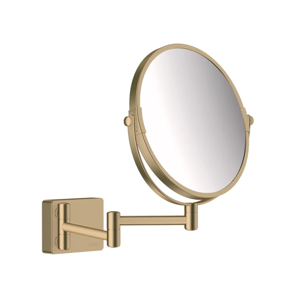 Зеркало для бритья Hansgrohe AddStoris матовая бронза (41791140)- Фото 1