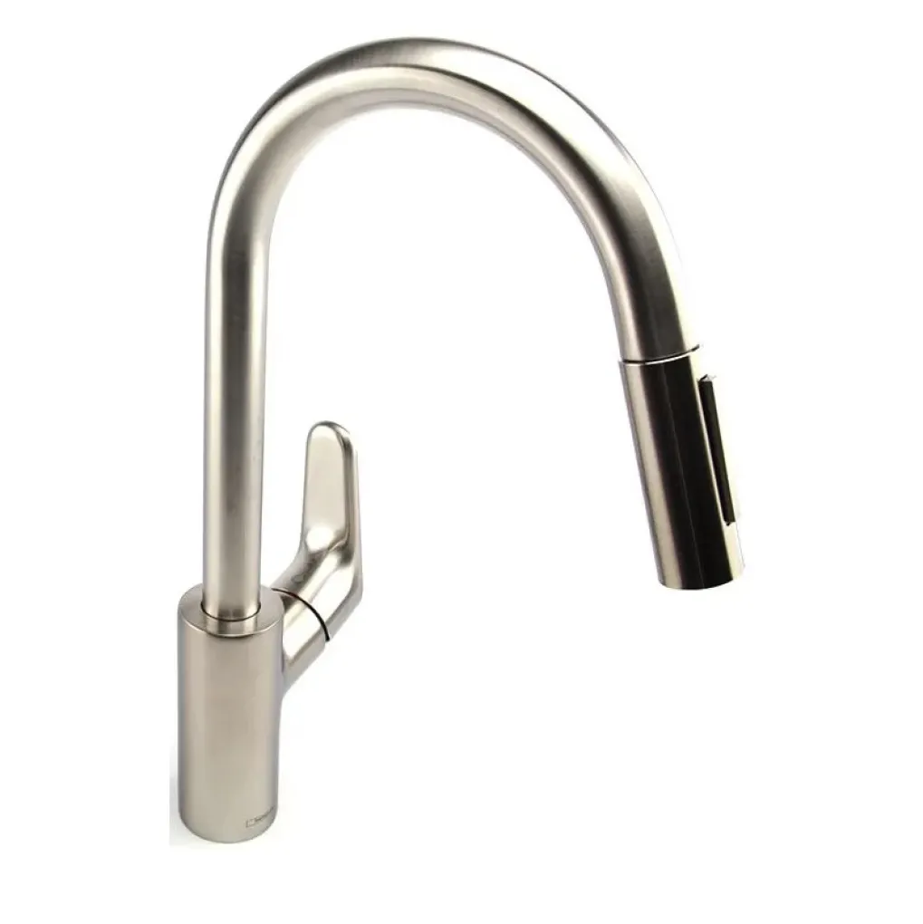 Мийка для кухні Hansgrohe S52 S520-F480 зі змішувачем Focus M41 сірий камінь-сталь (43358800)- Фото 3