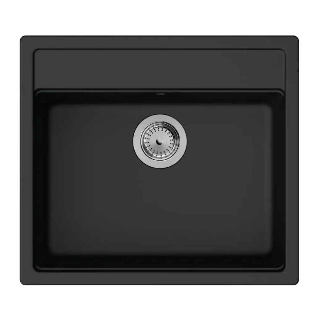 Мийка для кухні Hansgrohe S52 S520-F510 570х510 без сушилки чорний графіт (43359170)- Фото 1