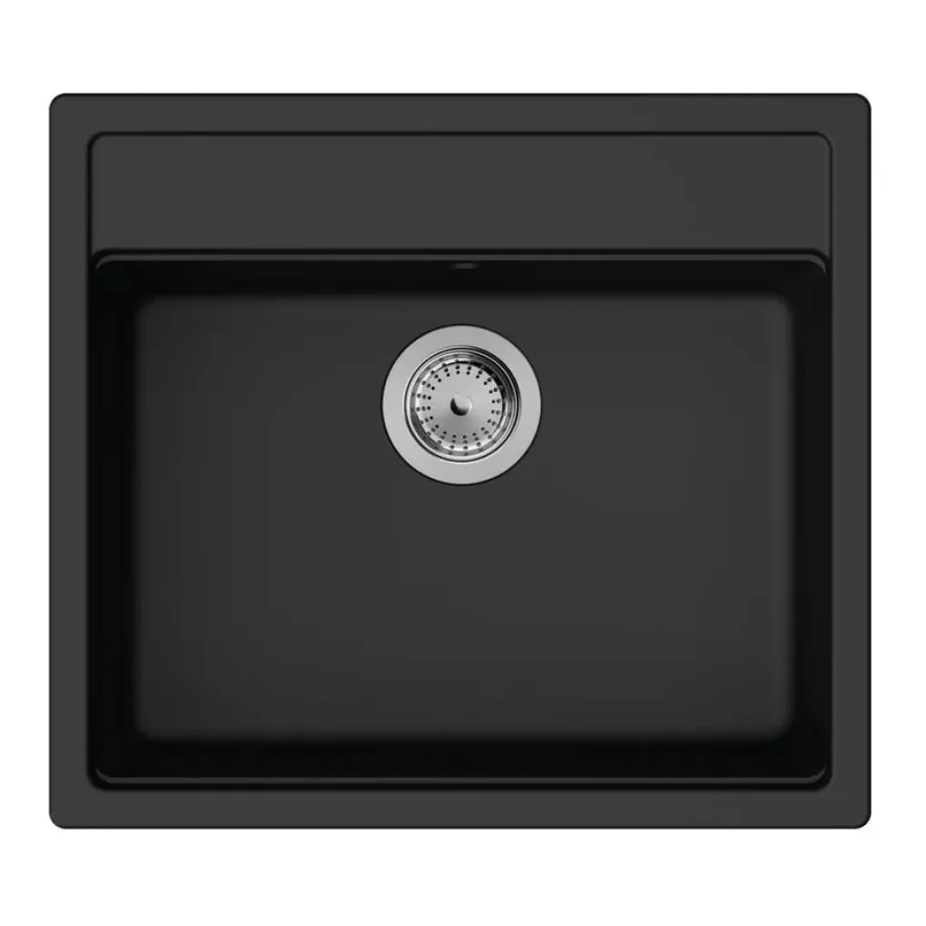 Мийка для кухні Hansgrohe S52 S520-F510 зі змішувачем Talis M54  чорний графіт-чорний матовий (43359670)- Фото 2