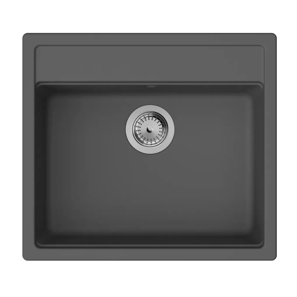 Мийка для кухні Hansgrohe S52 S520-F510 зі змішувачем Talis M54 чорний графіт-сталь (43359800)- Фото 2