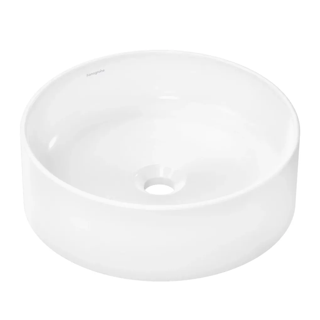 Раковина накладна на стільницю Hansgrohe Xuniva S SmartClean 40х40 см білий (61071450)- Фото 1