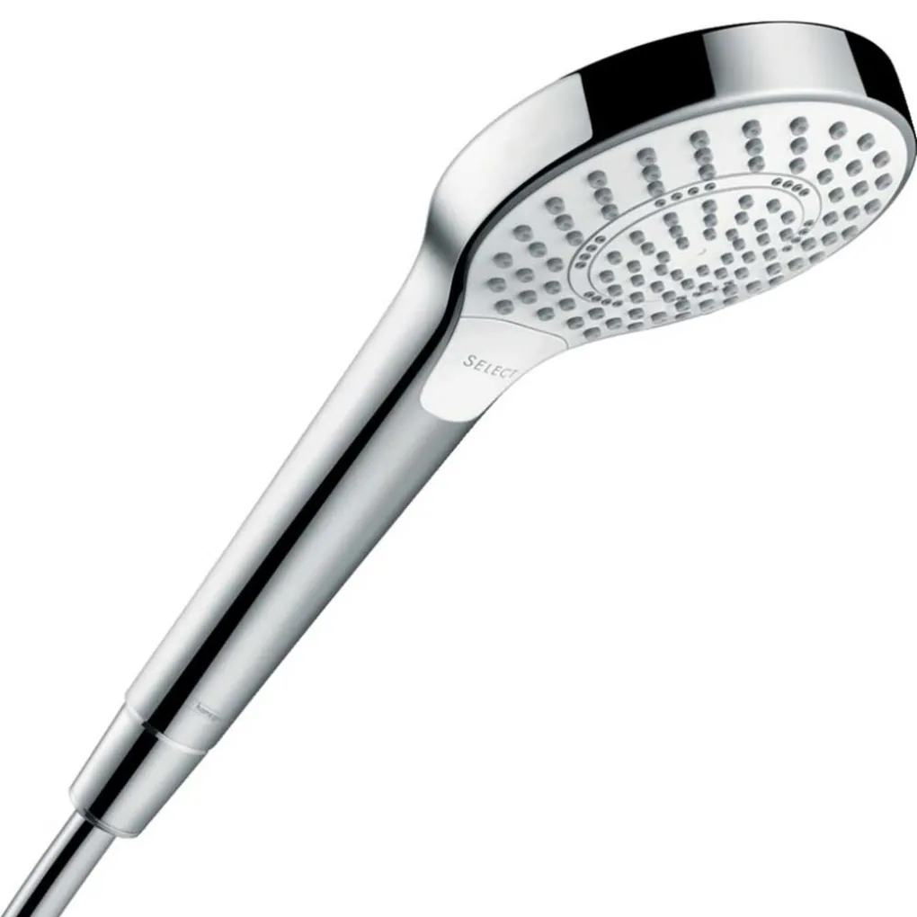 Ручной душ Hansgrohe Croma Select S 110 Multi EcoSmart хром/белый (26801400)- Фото 1