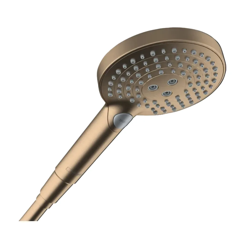 Ручний душ Hansgrohe Raindance Select S PowderRain 120 шліфована бронза (26014140)- Фото 1