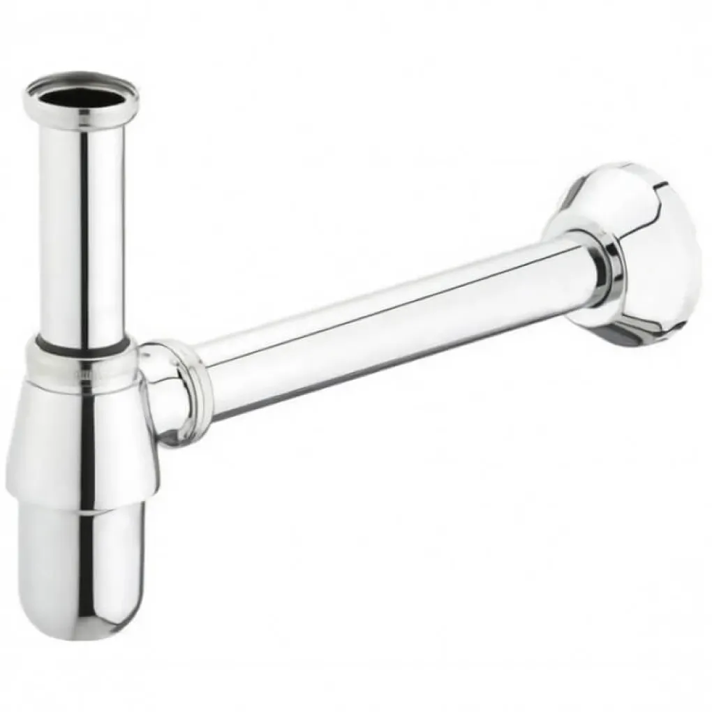 Сифон-стакан Hansgrohe для умывальника Chrome (52010000)- Фото 3