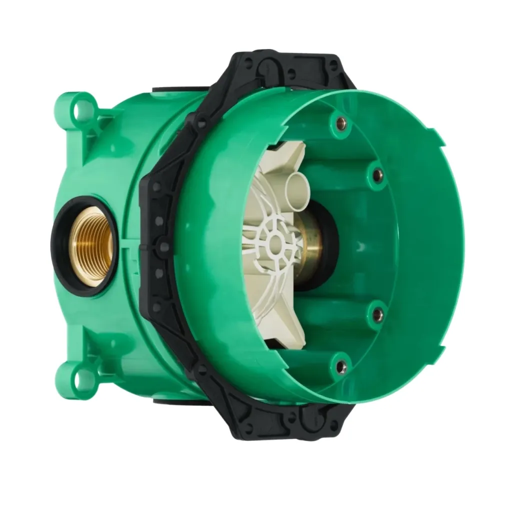 Термостат для душу Hansgrohe Ecostat Classic з IBOX universal прихованою частиною хром (15753000+01800180)- Фото 3
