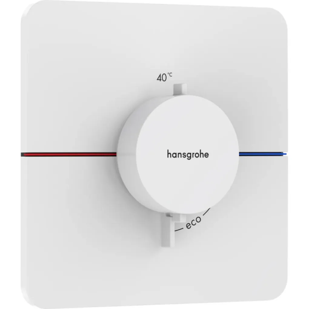 Термостат прихованого монтажу Hansgrohe ShowerSelect Comfort Q HighFlow Matt White (15588700)- Фото 1