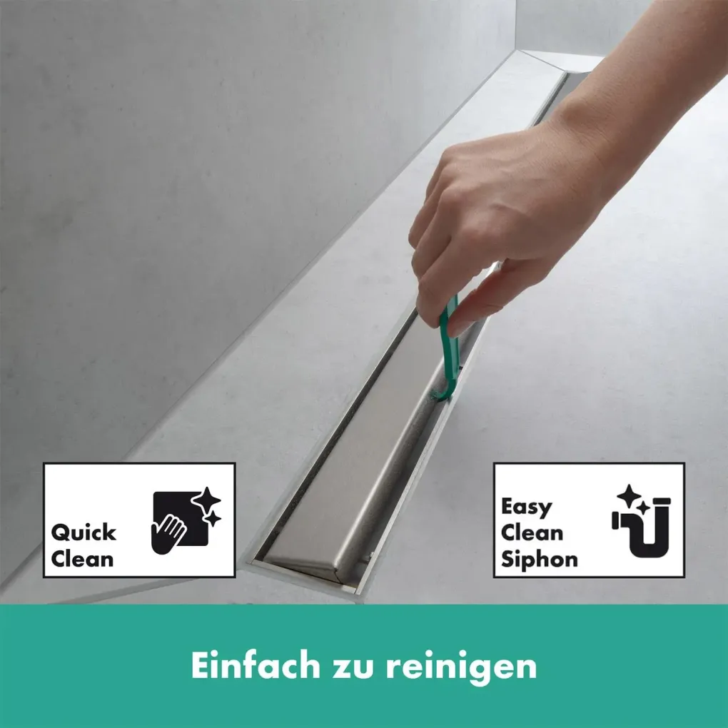 Трап для душа Hansgrohe RainDrain Compact Flat 700 мм сталь (56164800)- Фото 3