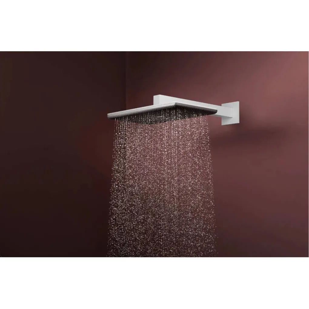 Верхний душ Hansgrohe Raindance Alive Q 340/210 1jet белый мат (24530700)- Фото 2