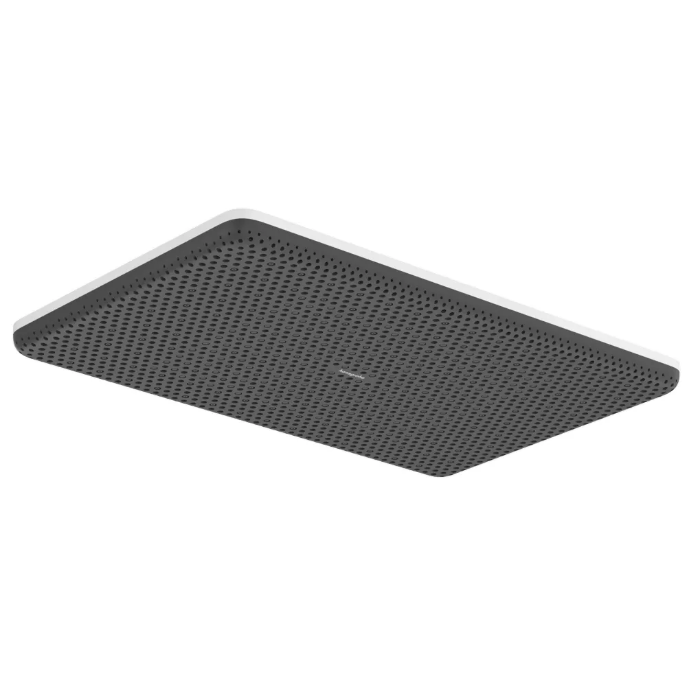 Верхній душ Hansgrohe Raindance Alive Q 340/210 1jet EcoSmart білий мат (24530700)- Фото 1
