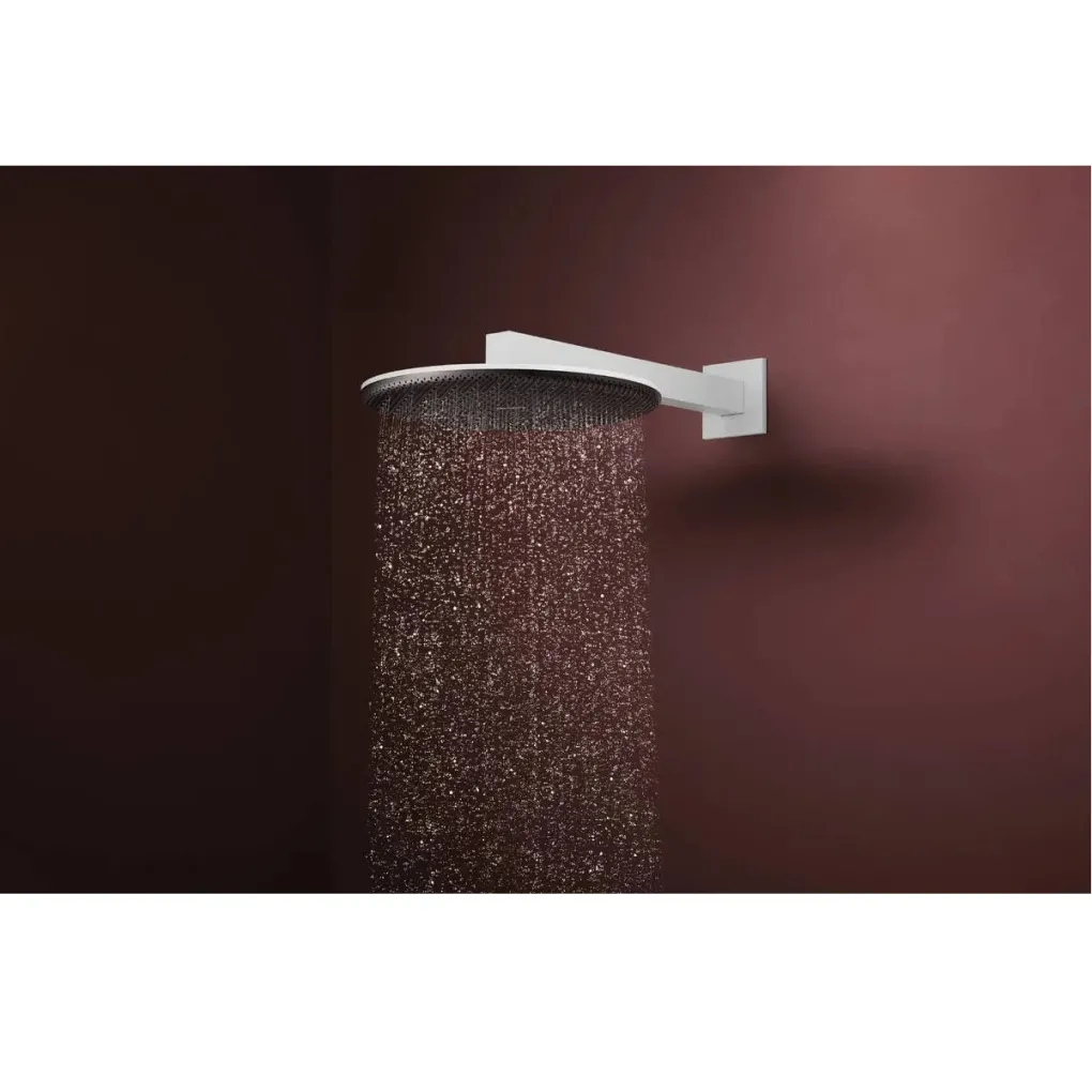 Верхній душ Hansgrohe Raindance Alive S 300 1jet EcoSmart білий мат (24521700)- Фото 2