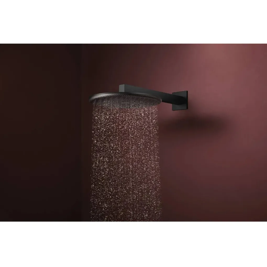 Верхній душ Hansgrohe Raindance Alive S 300 1jet EcoSmart чорний мат (24521670)- Фото 2