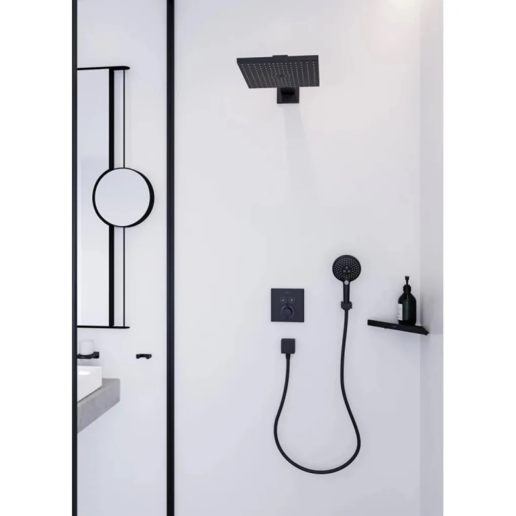 Верхній душ Hansgrohe Raindance E чорний матовий (93230670)- Фото 3