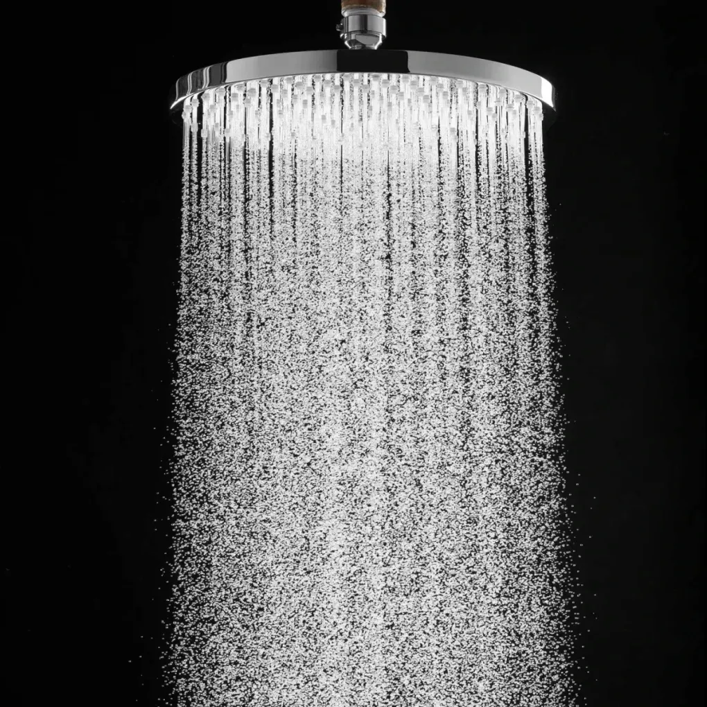 Верхній душ Hansgrohe Raindance S 240 Showerpipe PowderRain EcoSmart+ 1jet хром (28821000)- Фото 4