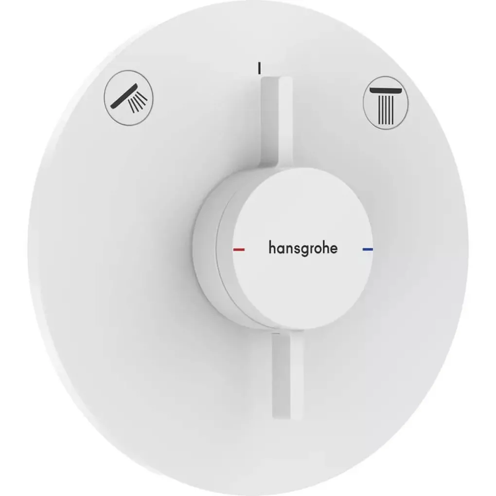 Смеситель для душа Hansgrohe DuoTurn S белый матовый (75418700)- Фото 1